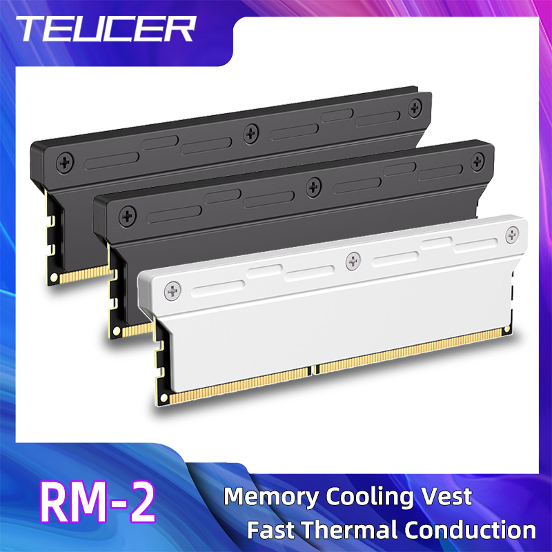 Ddr5 Memory - TEUCER Computer RAM-Speicher-Kühlkörperkühler mit wärmeleitendem Pad