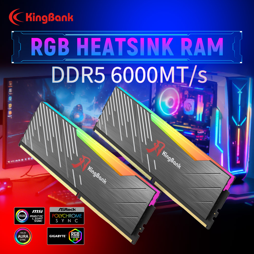 Ddr5 32Gb - KingBank KRRB DDR5 RGB SoarBlade Serie