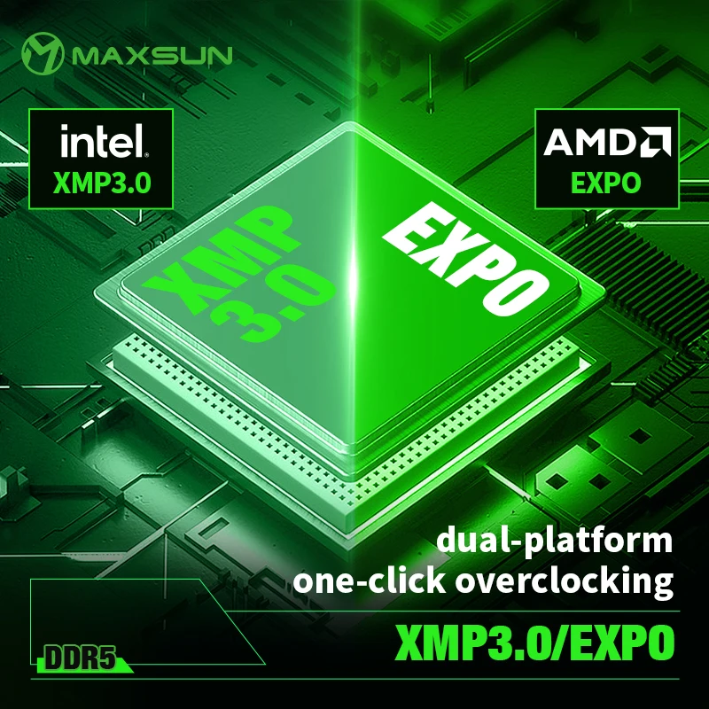 MAXSUN Kühlkörper Memoria RAM  – Ddr5 6000Mhz Bewertung und Preis