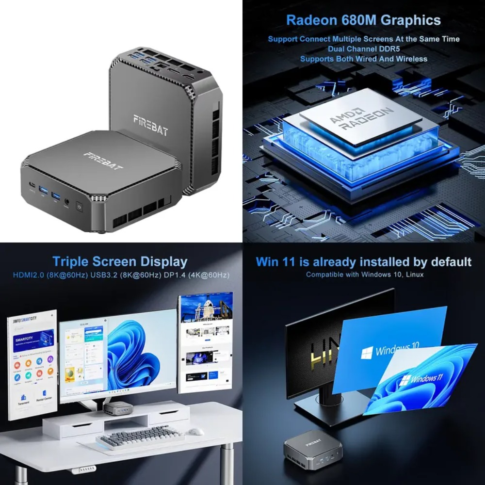 A6 Mini-Computer Ryzen 7 7735H – Ddr5 Memory Bewertung und Preis