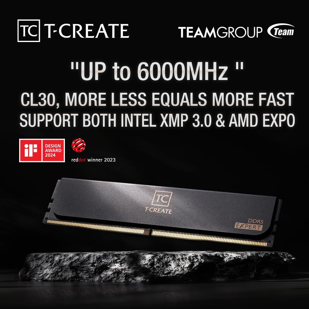 TEAMGROUP T-Create Expert CL30 – Ddr5 6000Mhz Bewertung und Preis